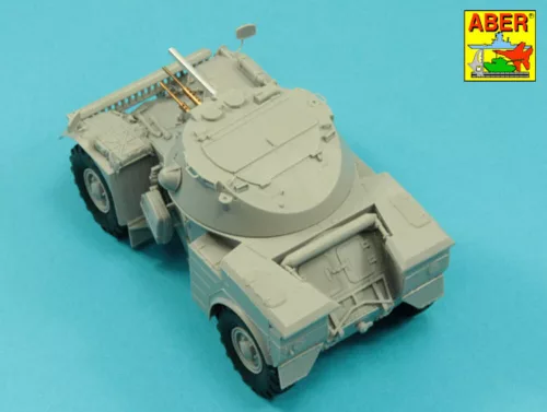 Aber Models Armament for French Light Armored Car AML-60-7, barrel for 7.62mm Machine guns x 2 pcs. 90mm mortar - francia AML-60-7 könnyű páncélautó – 2 db 7,62 mm-es géppuskacső és 90 mm-es aknavetőcső