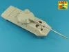 Aber Models 85mm 2A62 Barrem for Soviet 2S14 Zhalo-S A/T Gun - szovjet 2S14 Zhalo-S páncéltörő ágyú – 85 mm-es 2A62 lövegcső