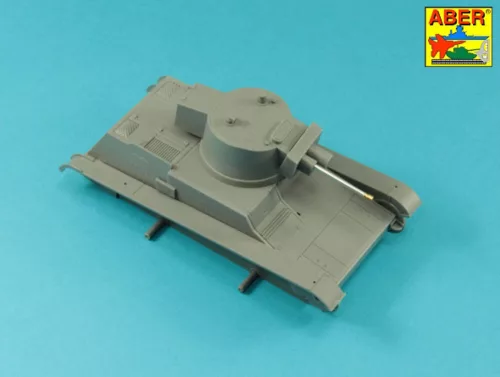 Aber Models 37 mm Bofors wz.37 barrel for Polish 7TP tank - 37 mm-es Bofors wz.37 lövegcső – lengyel 7TP harckocsihoz