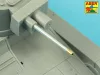Aber Models 37 mm Bofors wz.37 barrel for Polish 7TP tank - 37 mm-es Bofors wz.37 lövegcső – lengyel 7TP harckocsihoz
