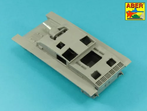 Aber Models 7,5cm KwK 37 L/24 barrel for German Stug. III 0-Series - német Stug. III 0-sorozat – 7,5 cm-es KwK 37 L/24 lövegcső
