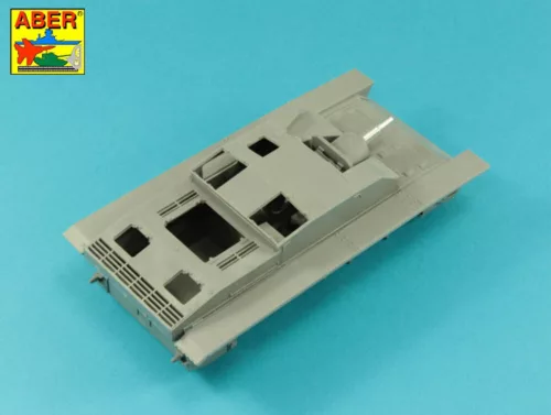 Aber Models 7,5cm KwK 37 L/24 barrel for German Stug. III 0-Series - német Stug. III 0-sorozat – 7,5 cm-es KwK 37 L/24 lövegcső