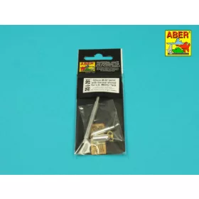   Aber Models 105 mm M-68 barrel with thermal shroud for M60A3 Tank - 105 mm-es M68 lövegcső hővédő köpennyel – M60A3 harckocsihoz