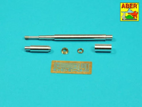 Aber Models 105 mm M-68 barrel with thermal shroud for M60A3 Tank - 105 mm-es M68 lövegcső hővédő köpennyel – M60A3 harckocsihoz