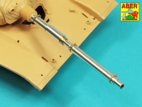 Aber Models 105 mm M-68 barrel with thermal shroud for M60A3 Tank - 105 mm-es M68 lövegcső hővédő köpennyel – M60A3 harckocsihoz