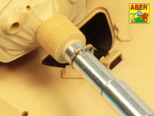 Aber Models 105 mm M-68 barrel with thermal shroud for M60A3 Tank - 105 mm-es M68 lövegcső hővédő köpennyel – M60A3 harckocsihoz