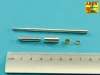 Aber Models 105 mm M-68 tank barrel for U.S. M60 Tank - 105 mm-es M68 harckocsi-lövegcső – amerikai M60-hoz