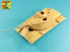 Aber Models 105 mm M-68 tank barrel for U.S. M60 Tank - 105 mm-es M68 harckocsi-lövegcső – amerikai M60-hoz