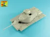 Aber Models 105 mm M-68 tank barrel for U.S. M60 Tank - 105 mm-es M68 harckocsi-lövegcső – amerikai M60-hoz