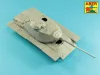 Aber Models 105 mm M-68 tank barrel for U.S. M60 Tank - 105 mm-es M68 harckocsi-lövegcső – amerikai M60-hoz
