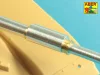 Aber Models 105 mm M-68 tank barrel for U.S. M60 Tank - 105 mm-es M68 harckocsi-lövegcső – amerikai M60-hoz