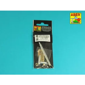   Aber Models 105 mm M-68 barrel with thermal shroud for M48A5 Tank - 105 mm-es M68 lövegcső hővédő köpennyel – M48A5 harckocsihoz