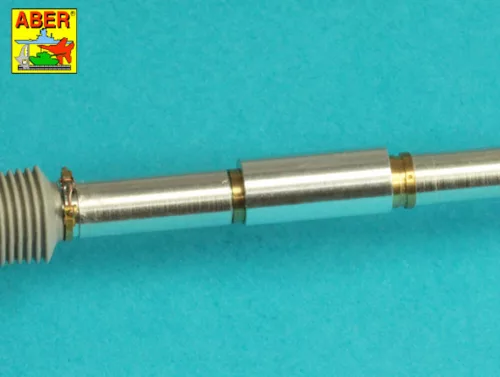 Aber Models 105 mm M-68 barrel with thermal shroud for M48A5 Tank - 105 mm-es M68 lövegcső hővédő köpennyel – M48A5 harckocsihoz