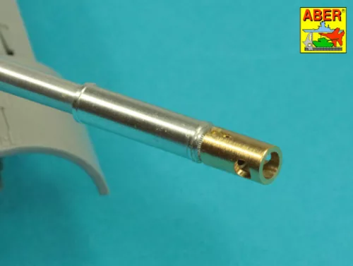 Aber Models 90 mm-es M36 harckocsi-lövegcső hengeres csőszájfékkel, lövegpajzsburkolat nélkül – M47 Pattonhoz