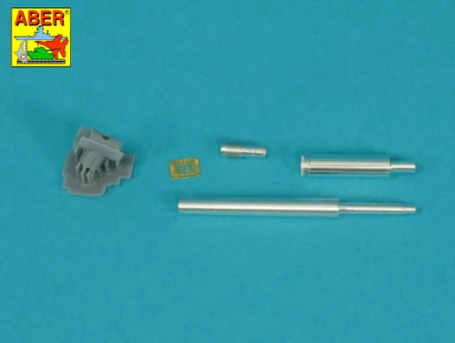Aber Models 90 mm-es M36 harckocsi-lövegcső T alakú csőszájfékkel és lövegpajzsburkolattal – M47/M48A1 Pattonhoz