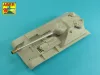Aber Models 122 mm D-25S barrel for Soviet SU-102 - szovjet SU-102 – 122 mm-es D-25S lövegcső