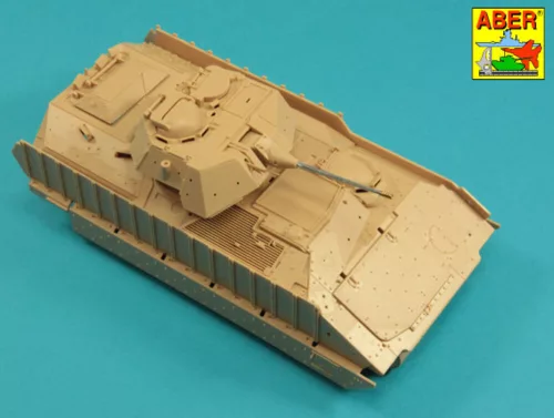 Aber Models 25 mm-es M242 Bushmaster gépágyúcső és 7,62 mm-es M240 géppuskacső – késői M2A3 Bradley vagy LAV-25 járműhöz
