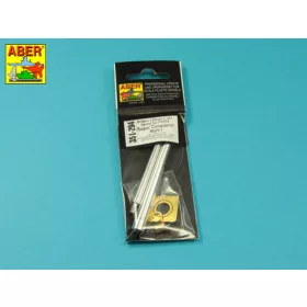   Aber Models British 120mm L1A1 barrel for FV214 Super Conqueror Mark I - brit 120 mm-es L1A1 lövegcső