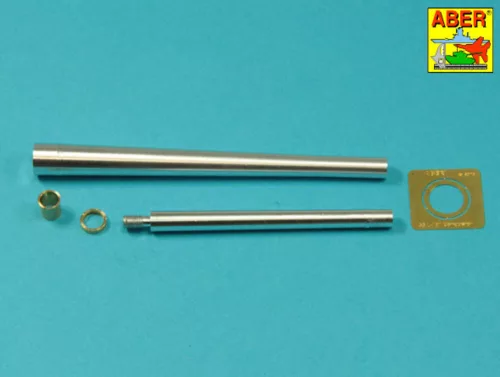 Aber Models British 120mm L1A1 barrel for FV214 Super Conqueror Mark I - brit 120 mm-es L1A1 lövegcső