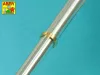 Aber Models British 120mm L1A1 barrel for FV214 Super Conqueror Mark I - brit 120 mm-es L1A1 lövegcső
