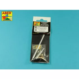   Aber Models Jagdpanther Ausf G1 késői és G2 (RFM) – német 8,8 cm-es kétrészes Pak 43/3 L/71 lövegcső