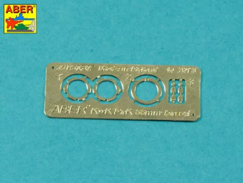 Aber Models Jagdpanther Ausf G1 késői és G2 (RFM) – német 8,8 cm-es kétrészes Pak 43/3 L/71 lövegcső