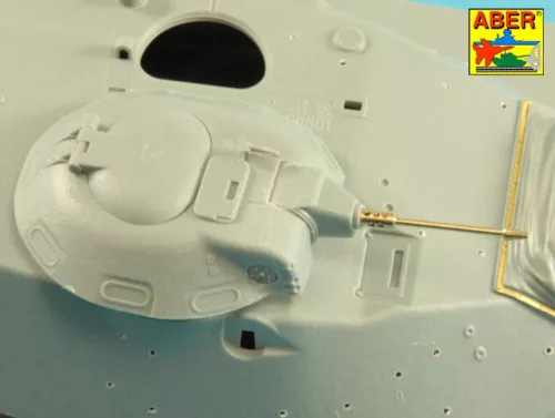 Aber Models Barrel to U.S. M85 cal .50 heavy machine gun used on M60, M728, LVTP7 - amerikai .50-es M85 nehézgéppuska-cső – M60, M728 és LVTP7 járművekhez