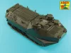 Aber Models Barrel to U.S. M85 cal .50 heavy machine gun used on M60, M728, LVTP7 - amerikai .50-es M85 nehézgéppuska-cső – M60, M728 és LVTP7 járművekhez