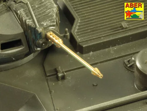 Aber Models Barrel to U.S. M85 cal .50 heavy machine gun used on M60, M728, LVTP7 - amerikai .50-es M85 nehézgéppuska-cső – M60, M728 és LVTP7 járművekhez