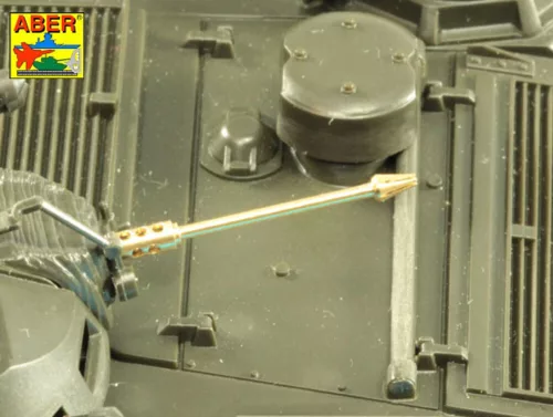 Aber Models Barrel to U.S. M85 cal .50 heavy machine gun used on M60, M728, LVTP7 - amerikai .50-es M85 nehézgéppuska-cső – M60, M728 és LVTP7 járművekhez