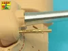 Aber Models Armament for Soviet SU-122-54: 1x122 mm D-49 gun barrel, 1x14,5 mm KPVT - fegyverzetkészlet: 122 mm-es D-49 lövegcső és 14,5 mm-es KPVT géppuskacső