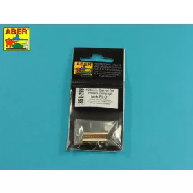   Aber Models 105mm Barrel for Polish concept tank PL-01 - 105 mm-es lövegcső – lengyel PL-01 koncepcióharckocsihoz