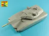 Aber Models 105mm Barrel for Polish concept tank PL-01 - 105 mm-es lövegcső – lengyel PL-01 koncepcióharckocsihoz
