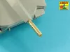 Aber Models 105mm Barrel for Polish concept tank PL-01 - 105 mm-es lövegcső – lengyel PL-01 koncepcióharckocsihoz