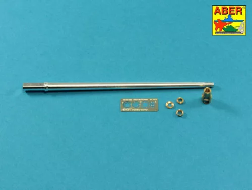 Aber Models 7,5 cm barrel with muzzle brake for Panther Ausf.G (Takom) - 7,5 cm-es csőszájfékkel szerelt lövegcső