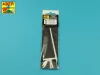 Aber Models 128mm PaK 44 L/55 gun barrel for Sd.Kfz.186 Jagdtiger (Takom) - 128 mm-es PaK 44 L/55 lövegcső