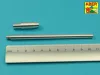 Aber Models 128mm PaK 44 L/55 gun barrel for Sd.Kfz.186 Jagdtiger (Takom) - 128 mm-es PaK 44 L/55 lövegcső