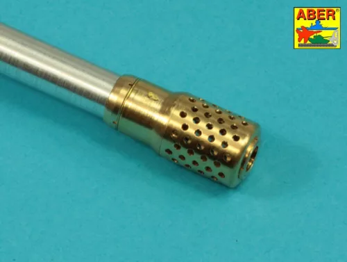 Aber Models 150mm Barrel with muzzle brake for German Pz.Kpfw. VII VK 7201 (K) - német Pz.Kpfw. VII VK 7201 (K) – 150 mm-es csőszájfékkel szerelt lövegcső