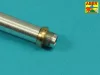 Aber Models 150mm Barrel with muzzle brake for German Pz.Kpfw. VII VK 7201 (K) - német Pz.Kpfw. VII VK 7201 (K) – 150 mm-es csőszájfékkel szerelt lövegcső