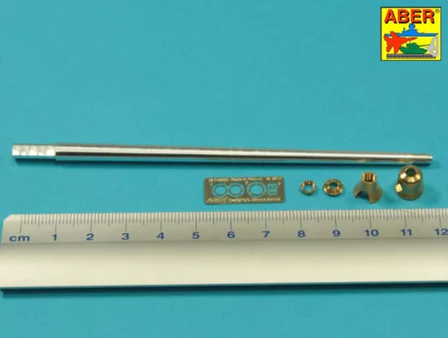 Aber Models Jagdpanther Ausf G1 korai – német 8,8 cm-es egyrészes Pak 43/3 L/71 lövegcső