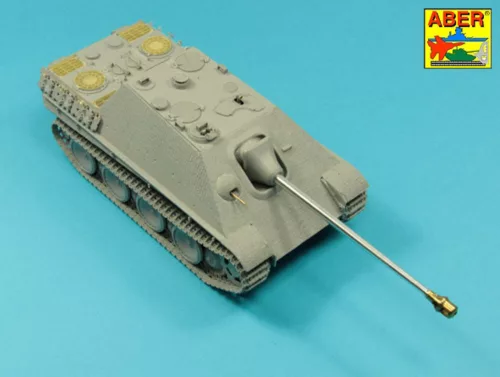 Aber Models Jagdpanther Ausf G1 korai – német 8,8 cm-es egyrészes Pak 43/3 L/71 lövegcső