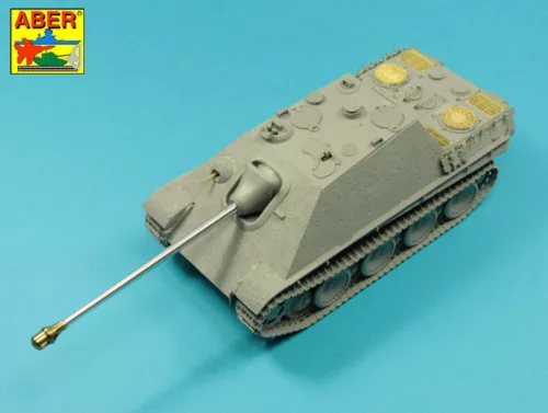 Aber Models Jagdpanther Ausf G1 korai – német 8,8 cm-es egyrészes Pak 43/3 L/71 lövegcső