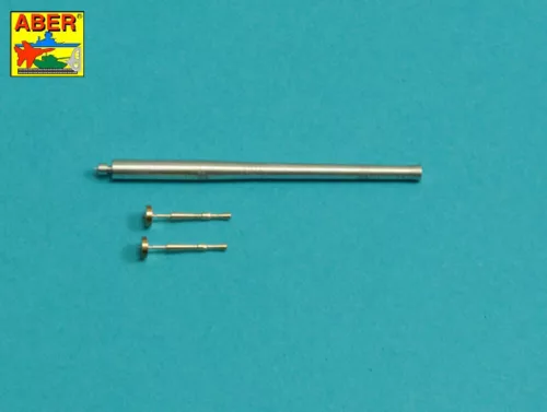 Aber Models brit Mk.IIA/A10 Mk.IA és Mk.I/A9 cirkálóharckocsik – 40 mm-es 2 fontos lövegcső és 2 db Besa géppuskacső