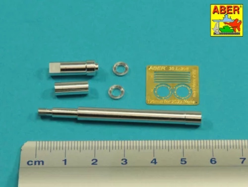 Aber Models 120mm 2A60 barrel for Russian 2S23 Nona - orosz 2S23 Nona – 120 mm-es 2A60 lövegcső