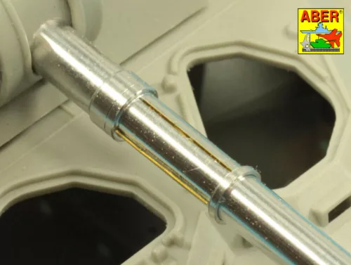Aber Models 120mm 2A60 barrel for Russian 2S23 Nona - orosz 2S23 Nona – 120 mm-es 2A60 lövegcső