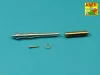 Aber Models 76,2 mm D-56T barrel for Russian PT-76 mod.1951 - orosz PT-76 mod.1951 – 76,2 mm-es D-56T lövegcső