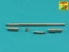 Aber Models 120 mm M-58 tank barrel for U.S. M103 Heavy Tank A1 or A2 - 120 mm-es M58 harckocsi-lövegcső – amerikai M103A1/A2 nehéz harckocsihoz