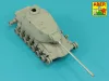 Aber Models 120 mm M-58 tank barrel for U.S. M103 Heavy Tank A1 or A2 - 120 mm-es M58 harckocsi-lövegcső – amerikai M103A1/A2 nehéz harckocsihoz