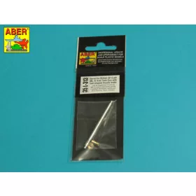   Aber Models Barrel for 6 pdr Mk.IV (57mm) A/T Gun with ball muzzle brake - lövegcső