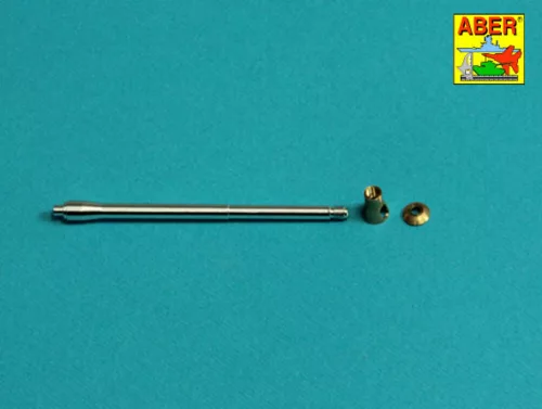 Aber Models Barrel for 6 pdr Mk.IV (57mm) A/T Gun with ball muzzle brake - lövegcső